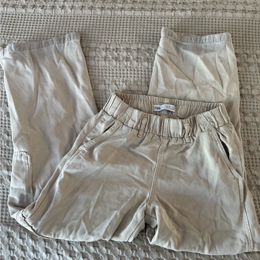 Zara Kids Beige Casual Pants
